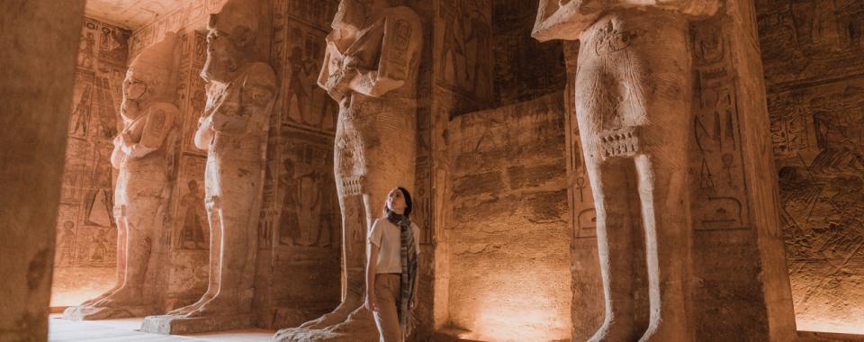 Le temple d'Abou Simbel