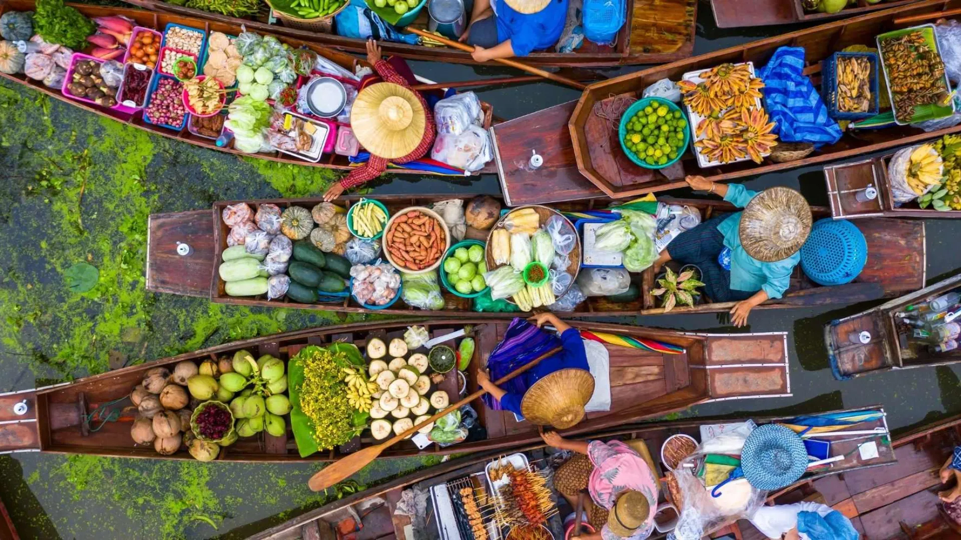 La Thaïlande en Asie du Sud-Est.