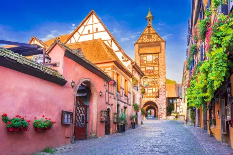 Riquewihr est l'un des plus beaux villages d'Alsace.