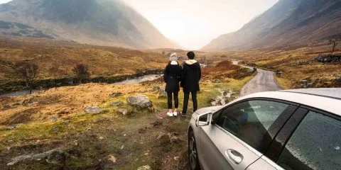 Road trip dans les Highlands écossais lors d’un circuit d’une semaine en Écosse