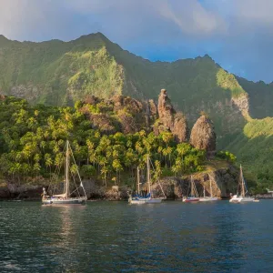 Les îles Marquises en Polynésie française.