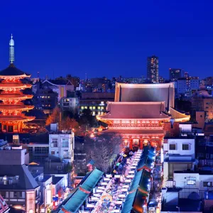 Asakusa est le plus vieux quartier de Tokyo.