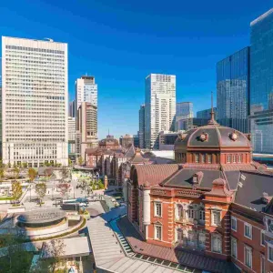 Le quartier de Marunouchi à Tokyo.