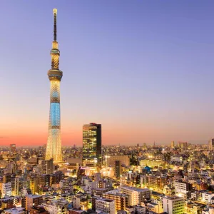 La Tokyo Skytree est la plus haute tour du Japon.