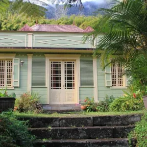 Hell-Bourg est réputé pour ses magnifiques cases créoles.