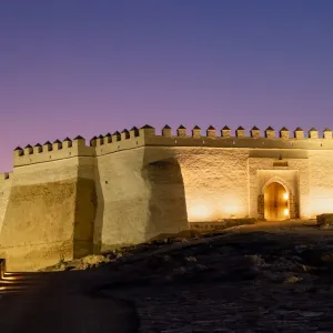 Les remparts de la Kasbah d'Agadir.