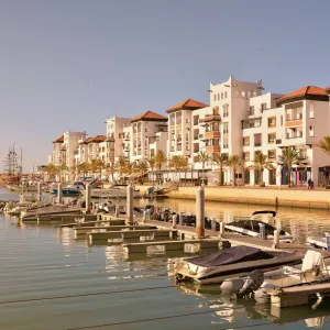 La Marina d'Agadir au Maroc.