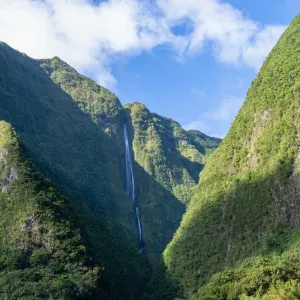 Le Cirque de Salazie à la Réunion.
