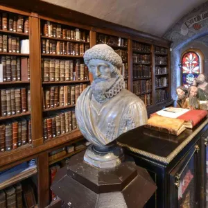 La bibliothèque humaniste de Sélestat en Alsace.