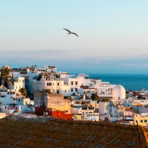 La médina de Tanger au Maroc.