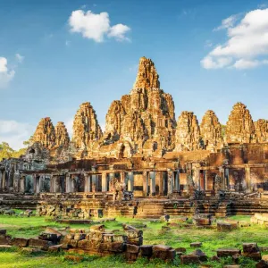 Angkor Thom est un site incontournable d'Angkor au Cambodge.