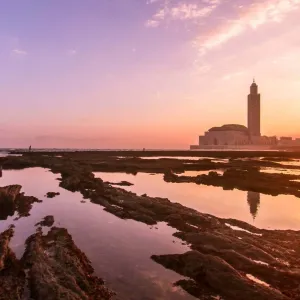 La ville de Casablanca au Maroc.