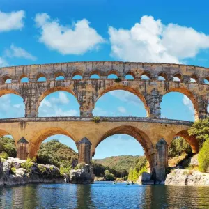 Le Pont du Gard est le symbole du Gard !