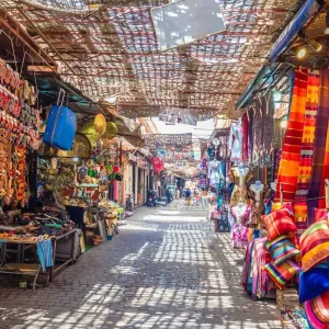 La ville de Marrakech au Maroc.