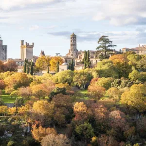 La ville d'Uzès est située dans le Gard.
