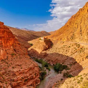 La vallée du Dadès au Maroc.