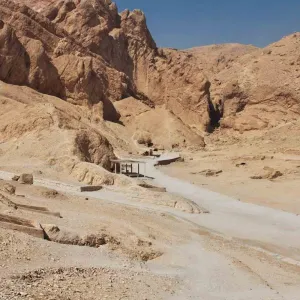 La Vallée des Reines en Egypte.