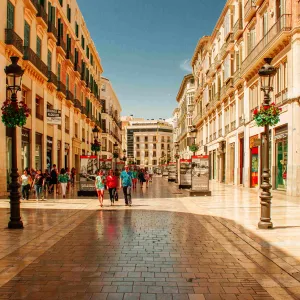 Malaga centre-ville