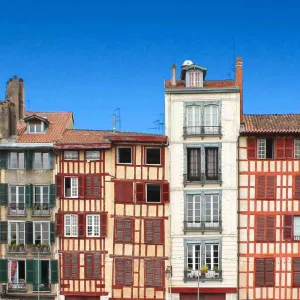 La ville de Bayonne au Pays Basque.
