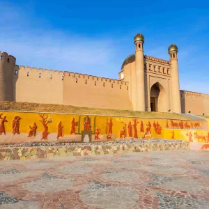 Ville de Istaravchan au Tadjikistan