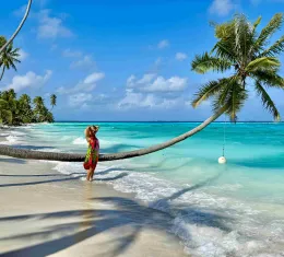 Plage de PK9 à Fakarava Nord 2 