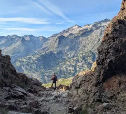 Port de Vénasque dans les Pyrénées