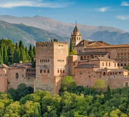 Vue de Grenade, l’une des plus belles villes d’Andalousie.