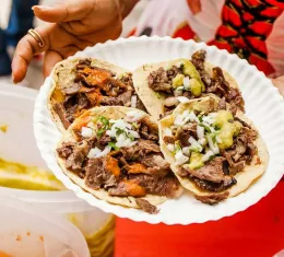 Assiette de tacos traditionnels représentant les spécialités culinaires incontournables du Mexique
