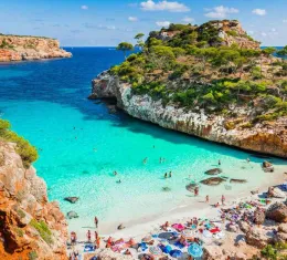 Es Moro est l'une des plus belles plages de Majorque