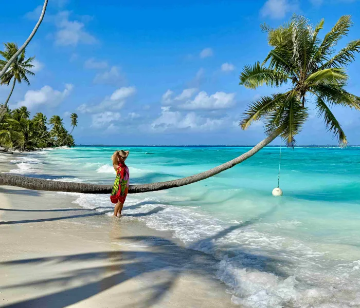 Plage de PK9 à Fakarava Nord 2 