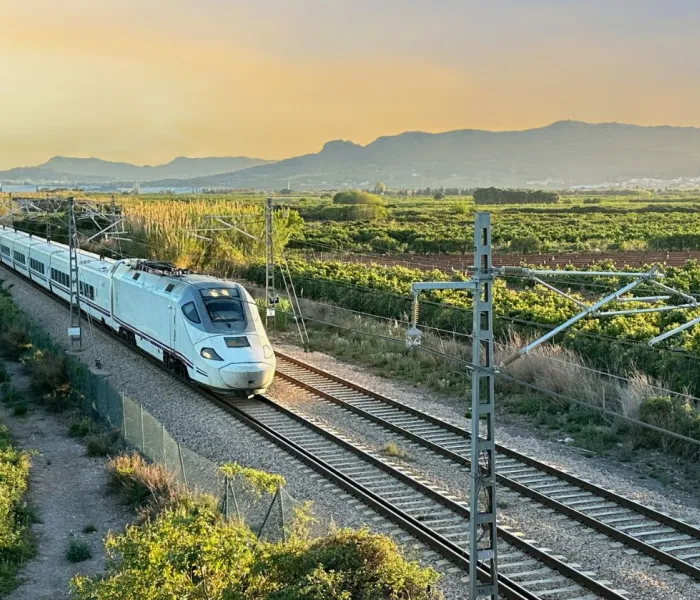 Train en Espagne