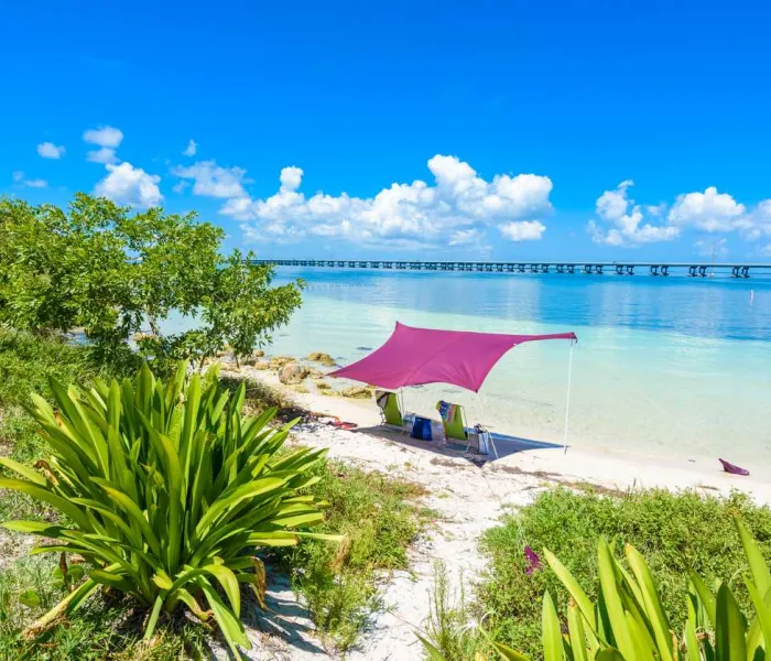 Calusa Beach compte parmi les plages les plus paradisiaques de Floride.