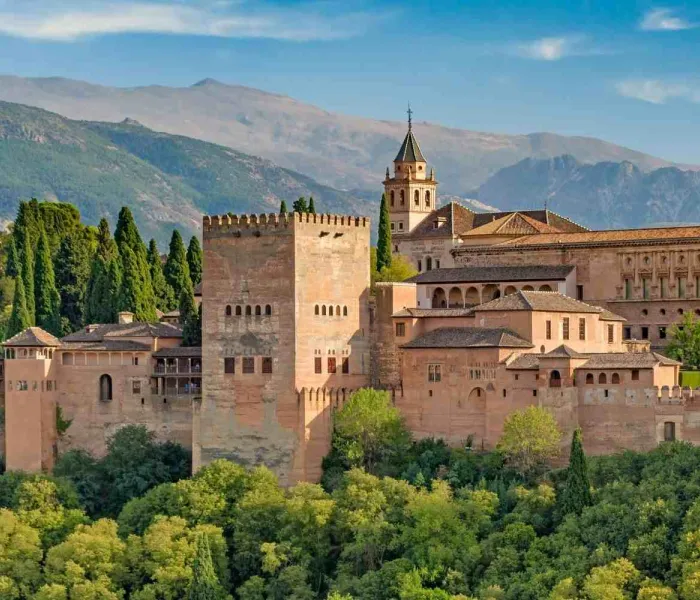 Vue de Grenade, l’une des plus belles villes d’Andalousie.