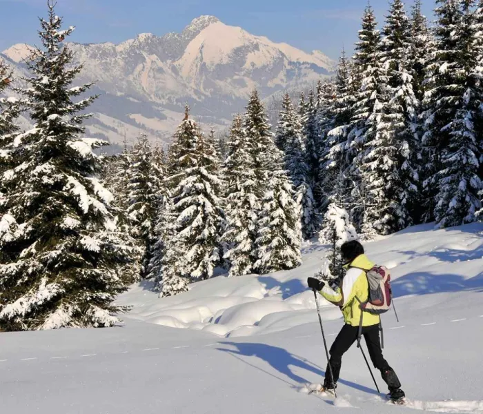 La Vallée d'Abondance en hiver