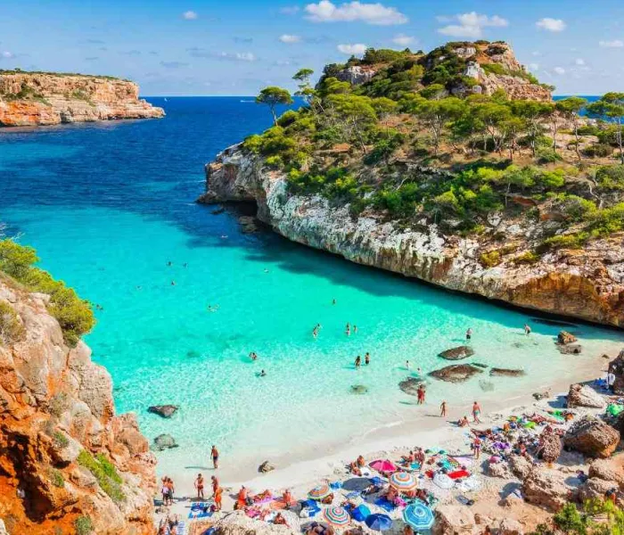 Es Moro est l'une des plus belles plages de Majorque