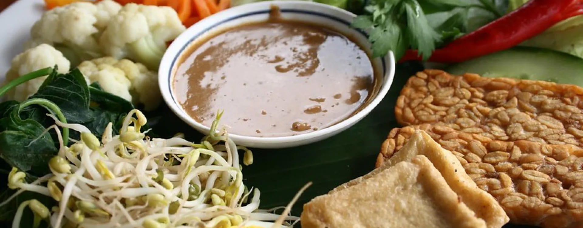  Gado-gado, un plat traditionnel indonésien