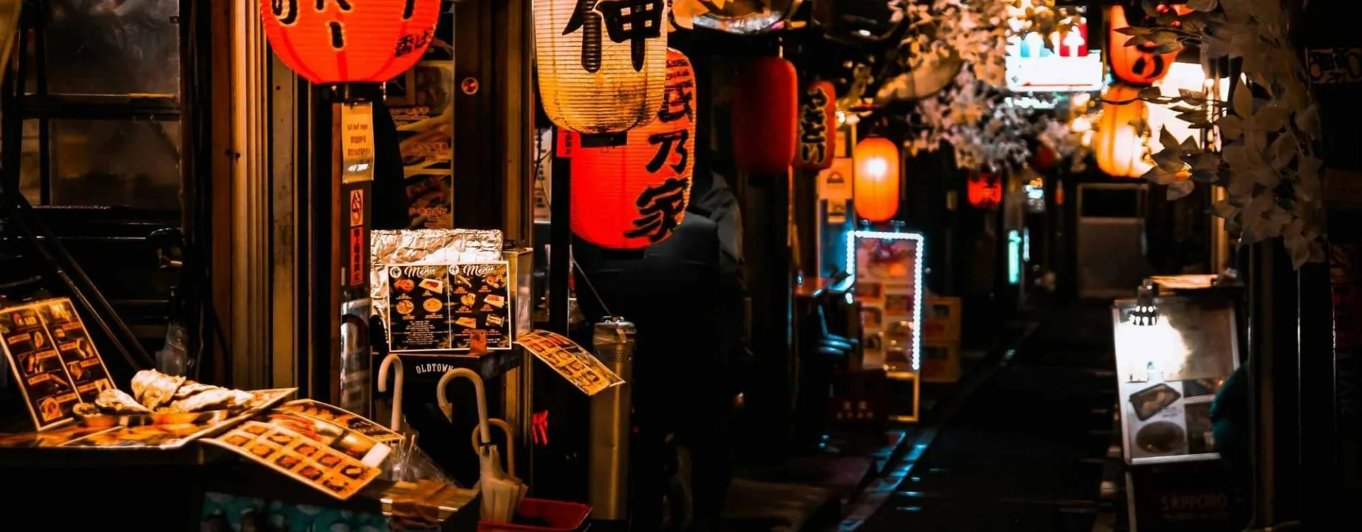 Le quartier de Golden Gai à Tokyo.