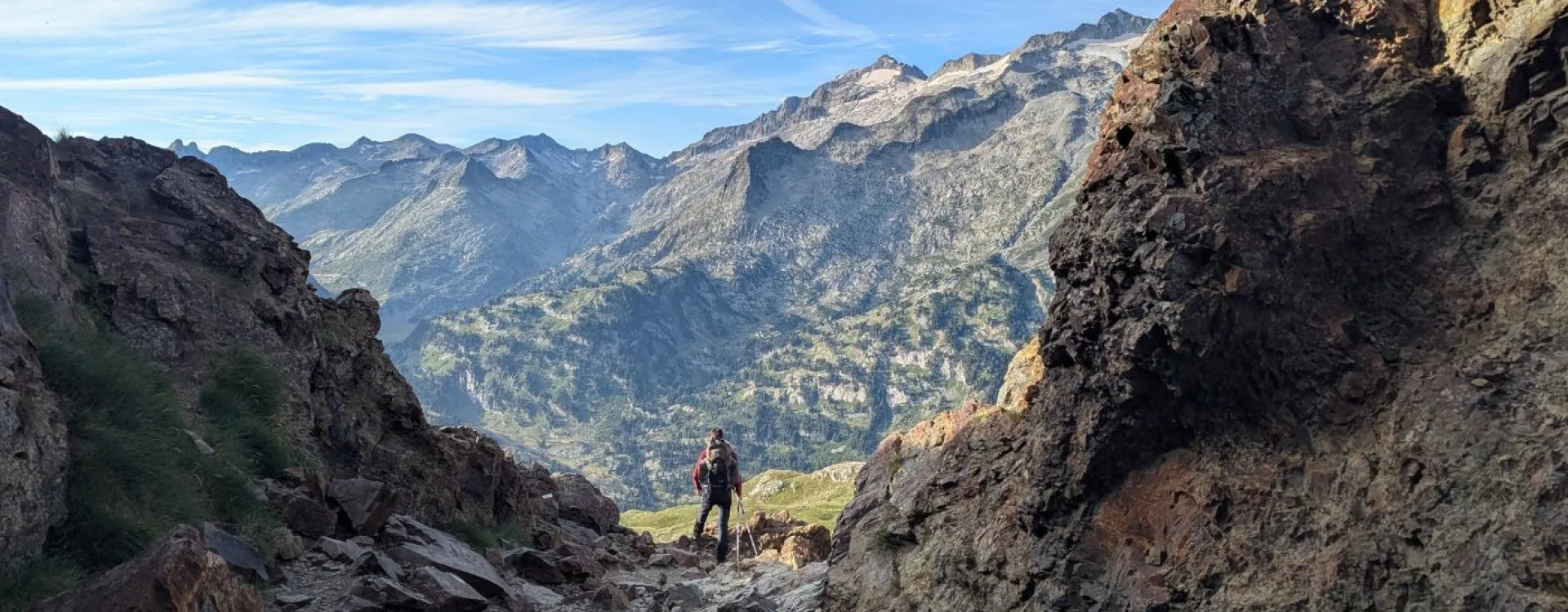 Port de Vénasque dans les Pyrénées