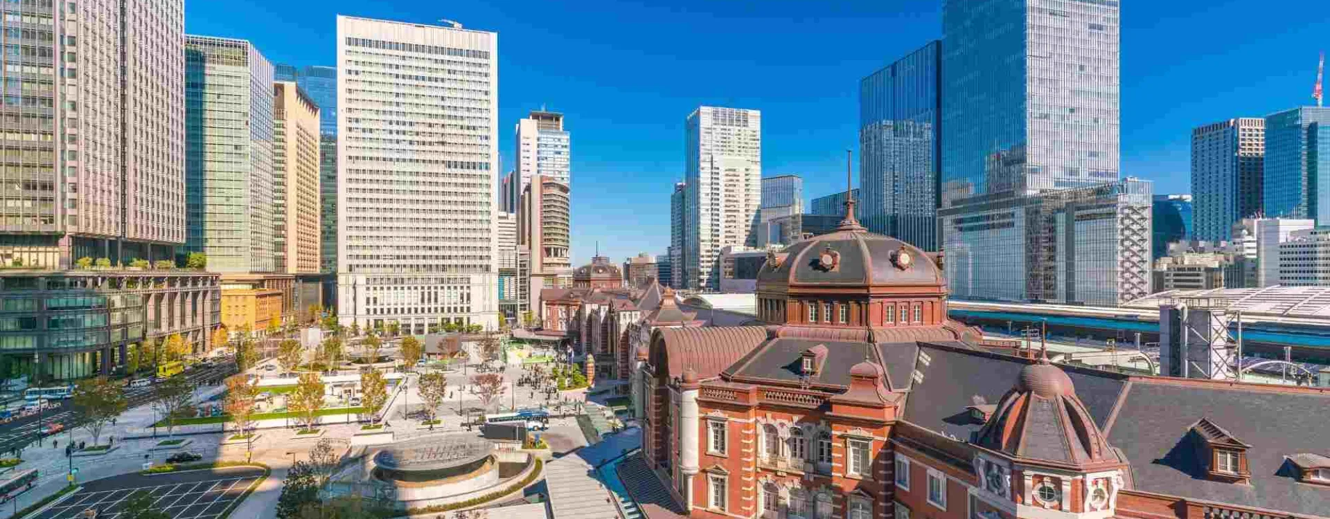 Le quartier de Marunouchi à Tokyo.