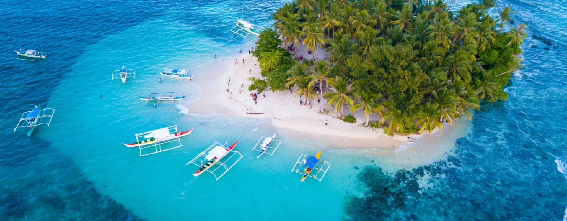 L'île de Siargao aux Philippines