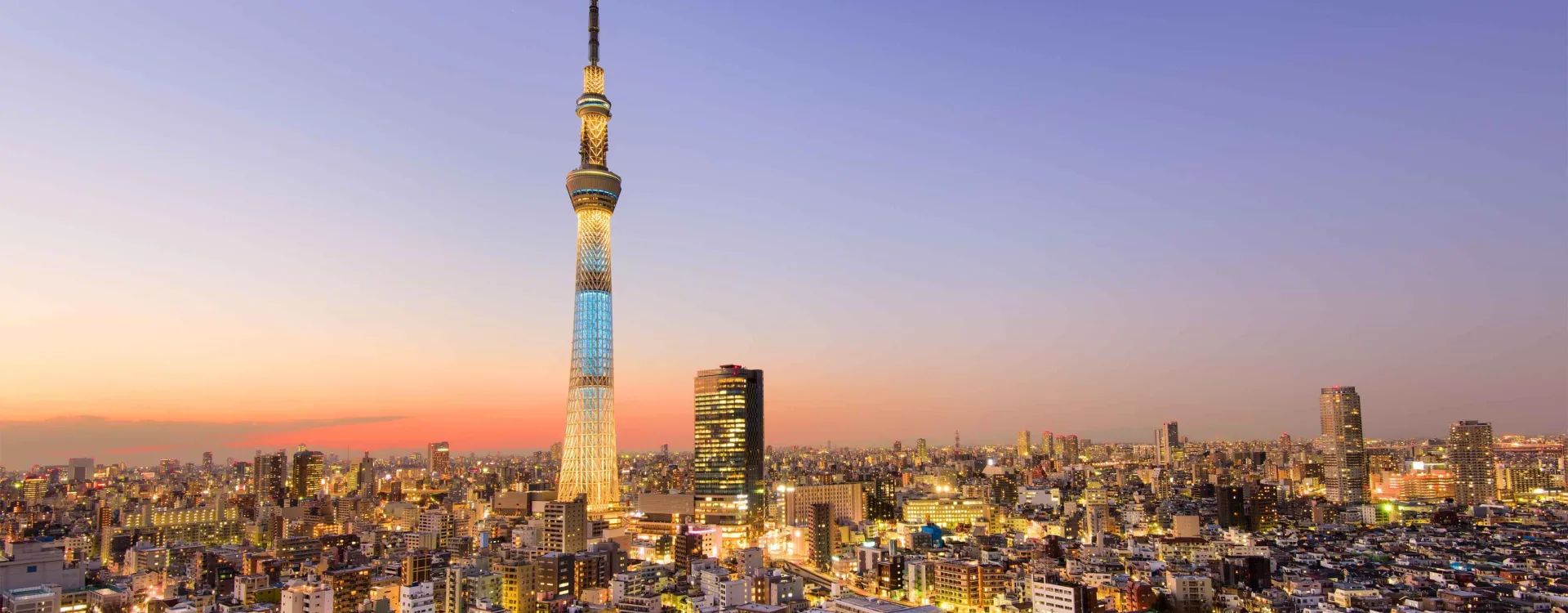 La Tokyo Skytree est la plus haute tour du Japon.