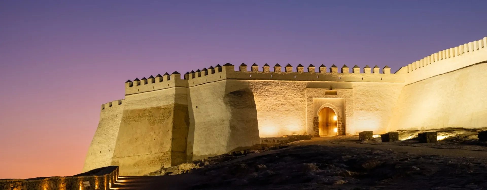 Les remparts de la Kasbah d'Agadir.