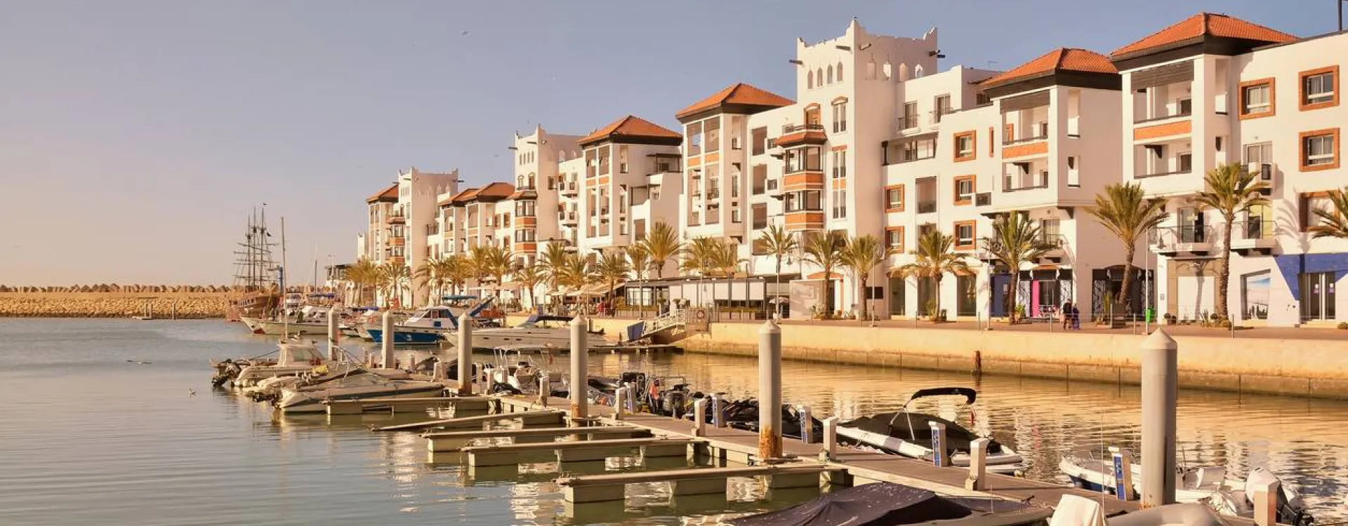 La Marina d'Agadir au Maroc.