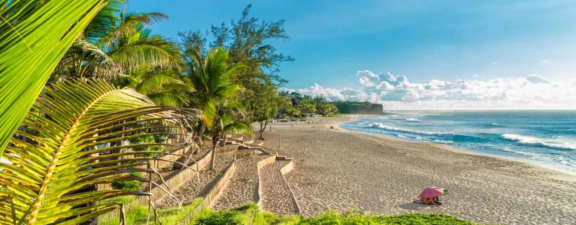 Découvrez 8 des plus belles plages à la Réunion.