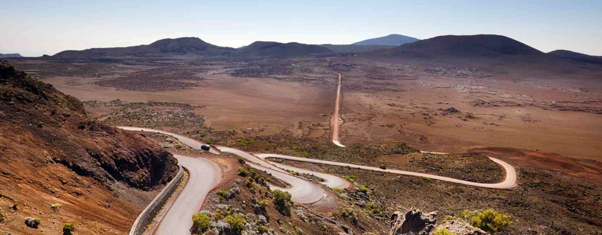 La plaine des sables à la Réunion.