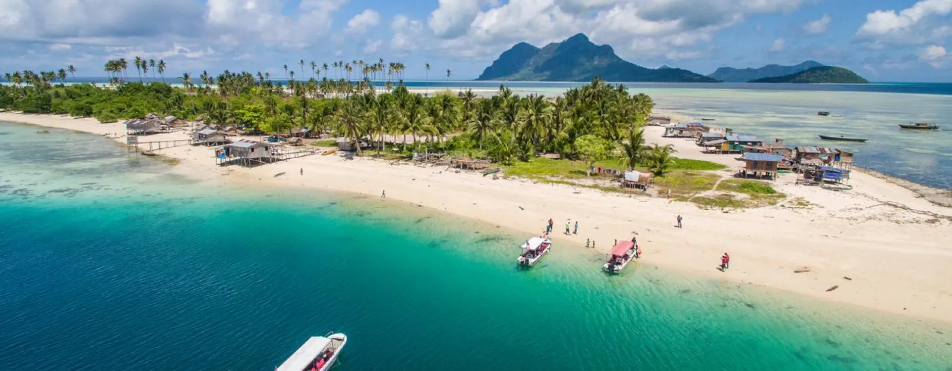 L’île Maiga, dans l’État de Sabah, à Bornéo.