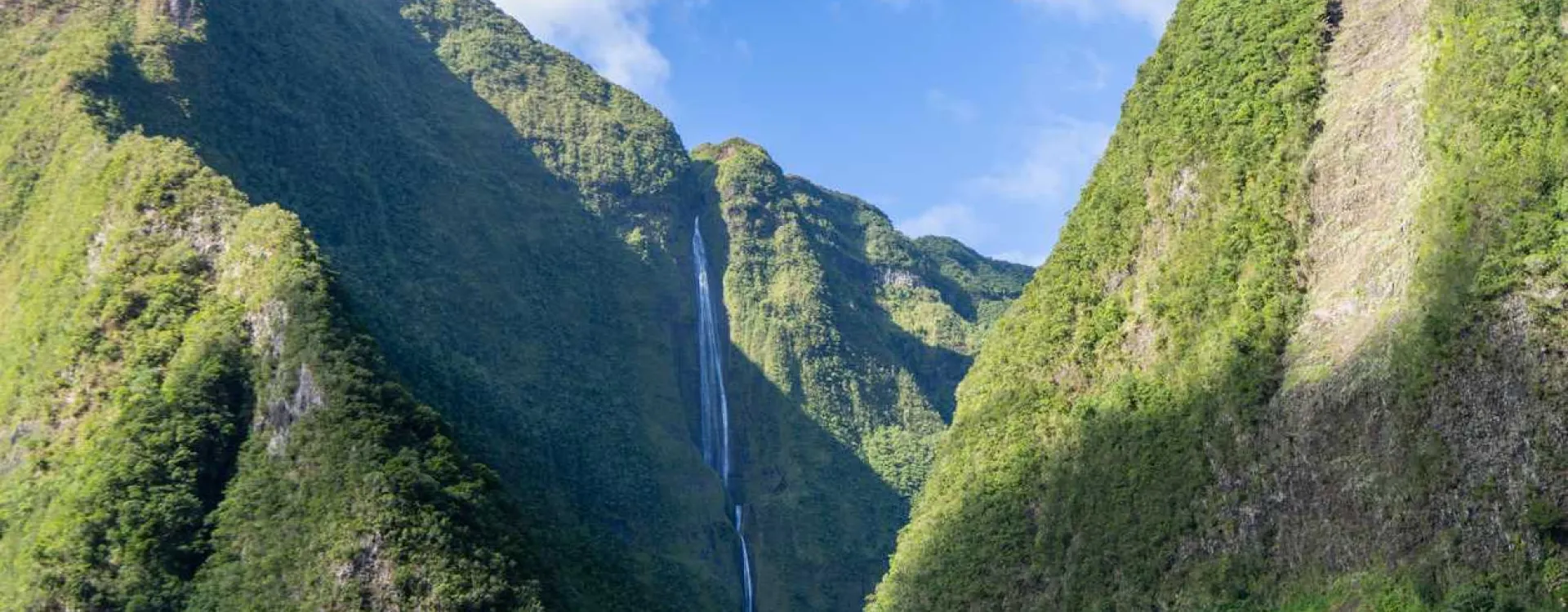 Le Cirque de Salazie à la Réunion.