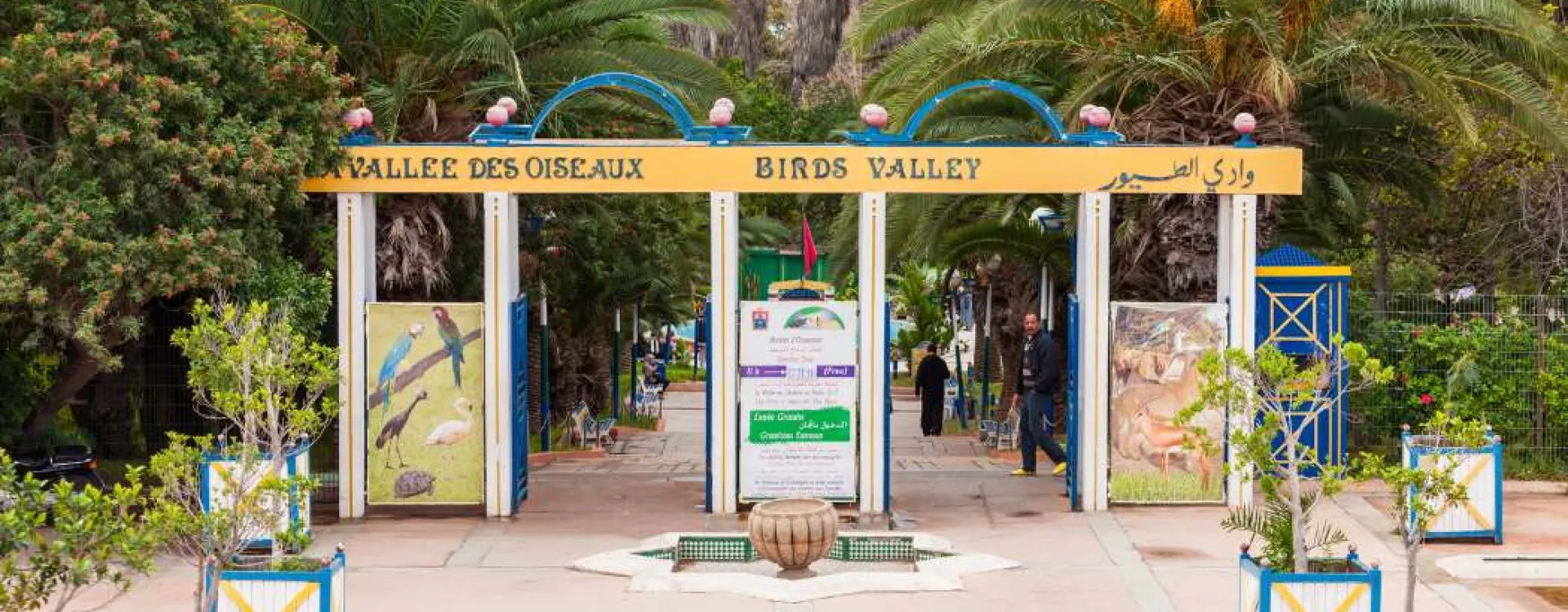 La vallée des oiseaux à Agadir.