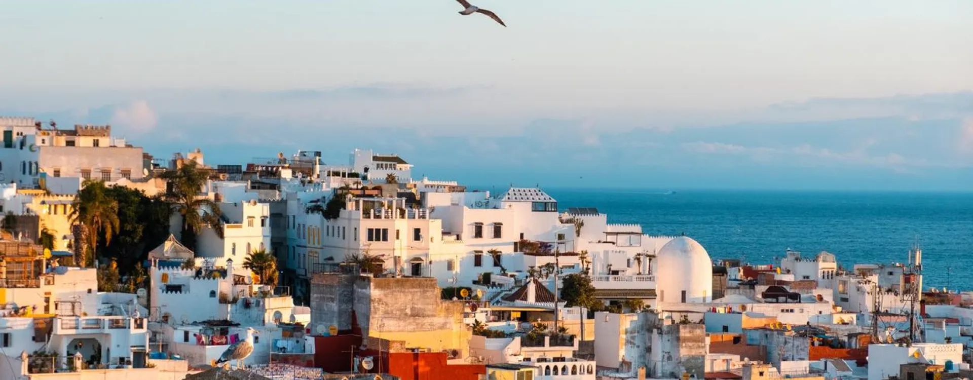 La médina de Tanger au Maroc.