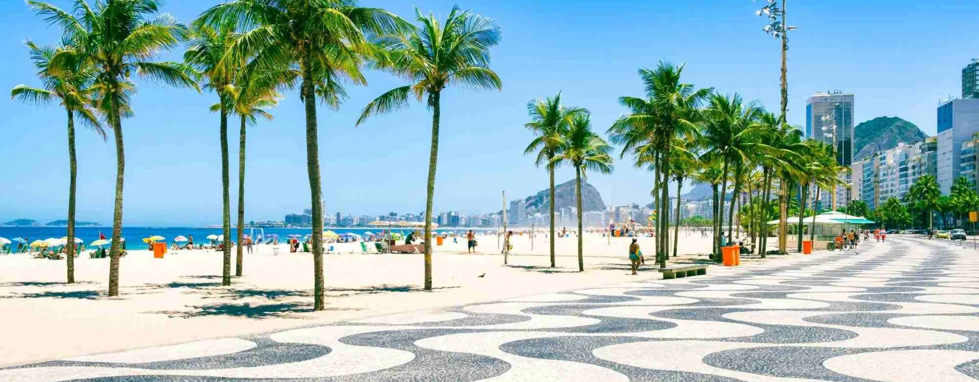 Copacabana, Rio, Brésil.
